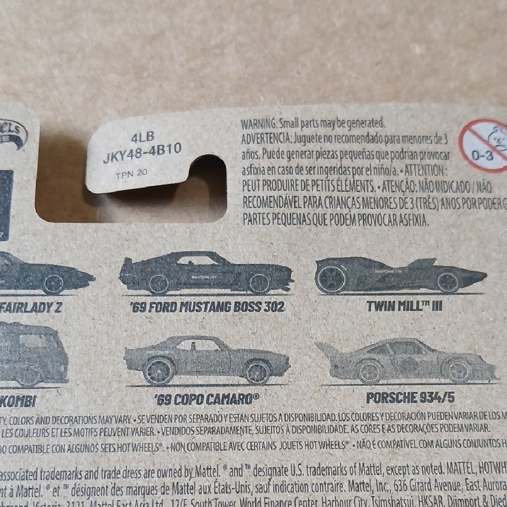 '69 Ford Mustang Boss 302 - Pantone 195 Red Hot Wheels Silver Series - Picture 8 of 8